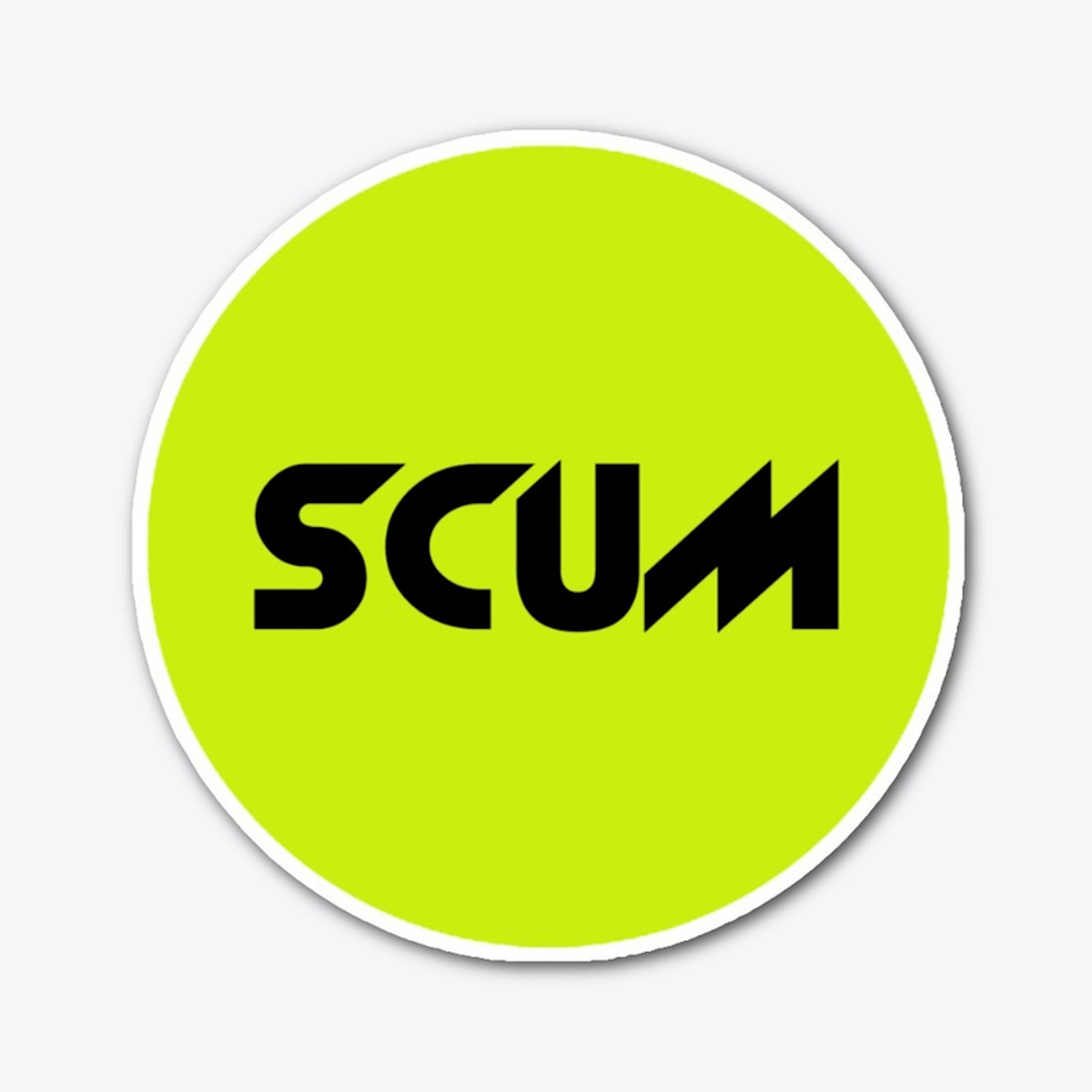 SCUM Round Sticker
