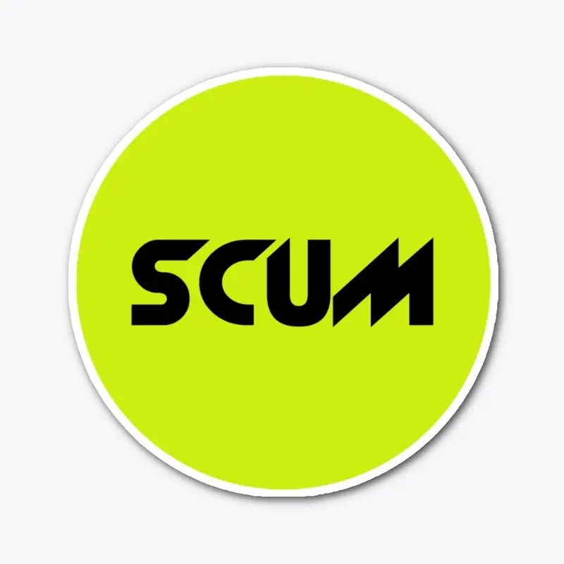 SCUM Round Sticker